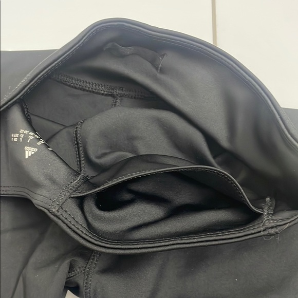 Adidas Kids Climalite Black Leggings - Picture 7 of 8